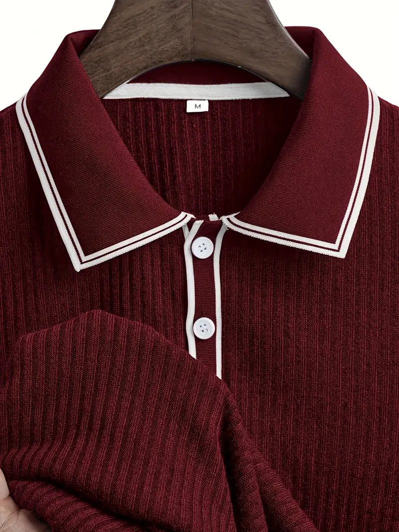 Savrani™ | Polo elegante a maniche corte