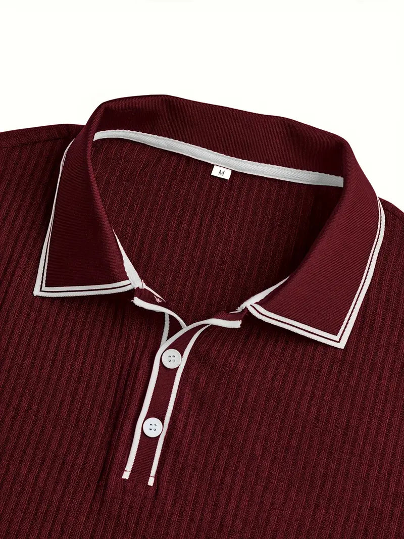 Savrani™ | Polo elegante a maniche corte