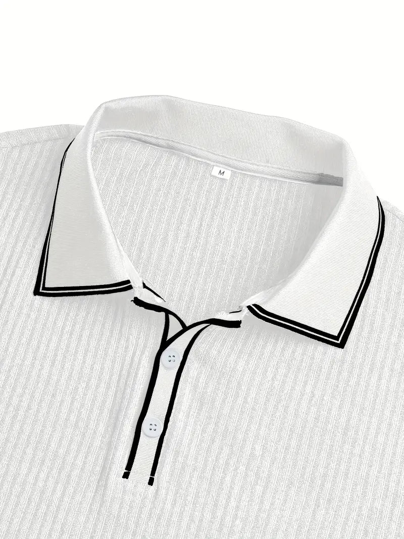 Savrani™ | Polo elegante a maniche corte