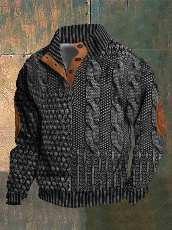 Savrani™ | Maglione a maglia con motivo