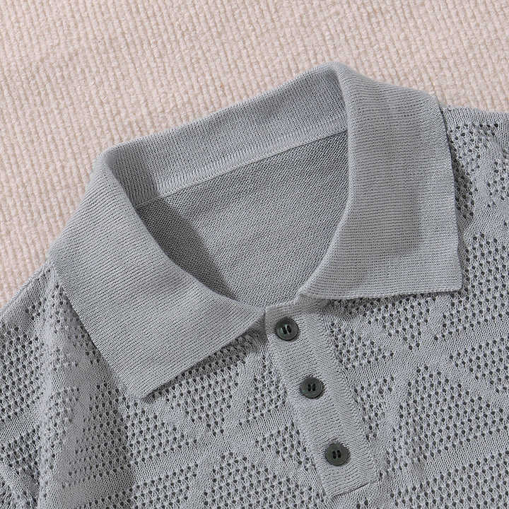 Savrani™ | Polo lavorato a maglia