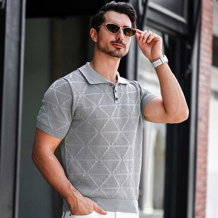 Savrani™ | Polo lavorato a maglia