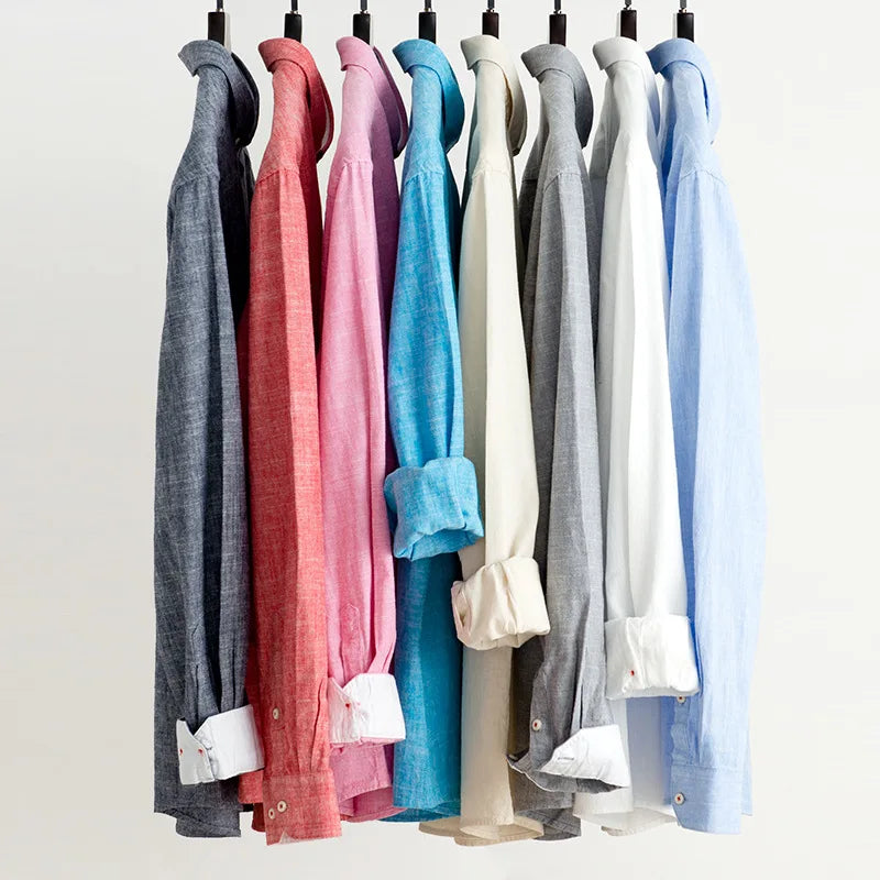 Savrani™ | Camicia di Lino Savrani Saint-Tropez