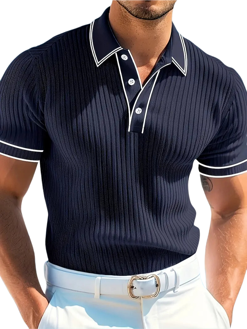 Savrani™ | Polo elegante a maniche corte