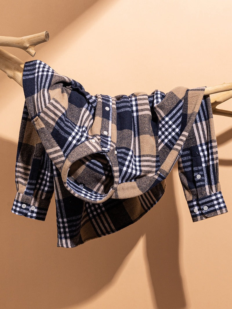 Savrani™ | Camicia di cotone a quadri