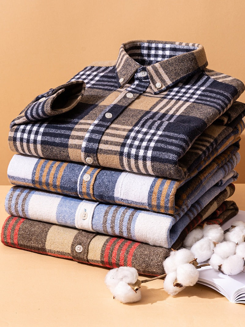 Savrani™ | Camicia di cotone a quadri