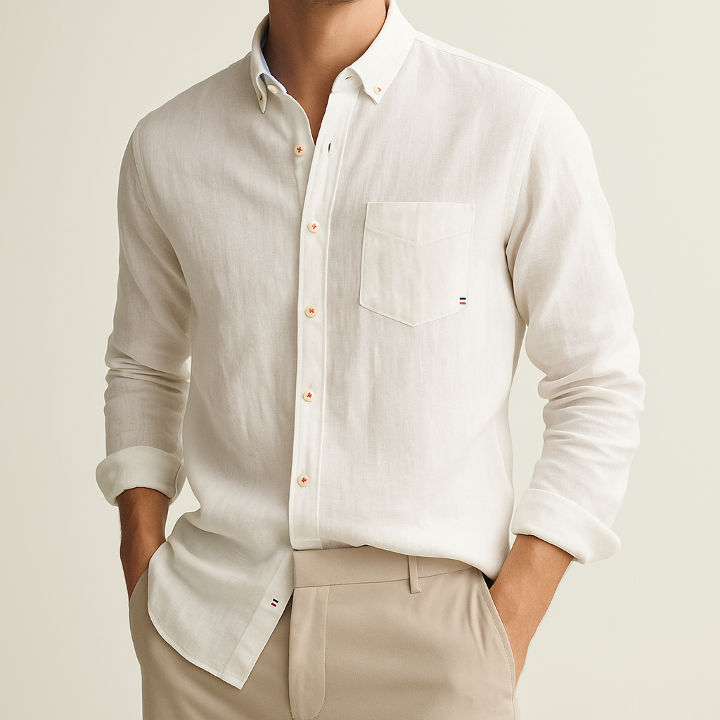 Savrani™ | Camicia di Lino Savrani Saint-Tropez