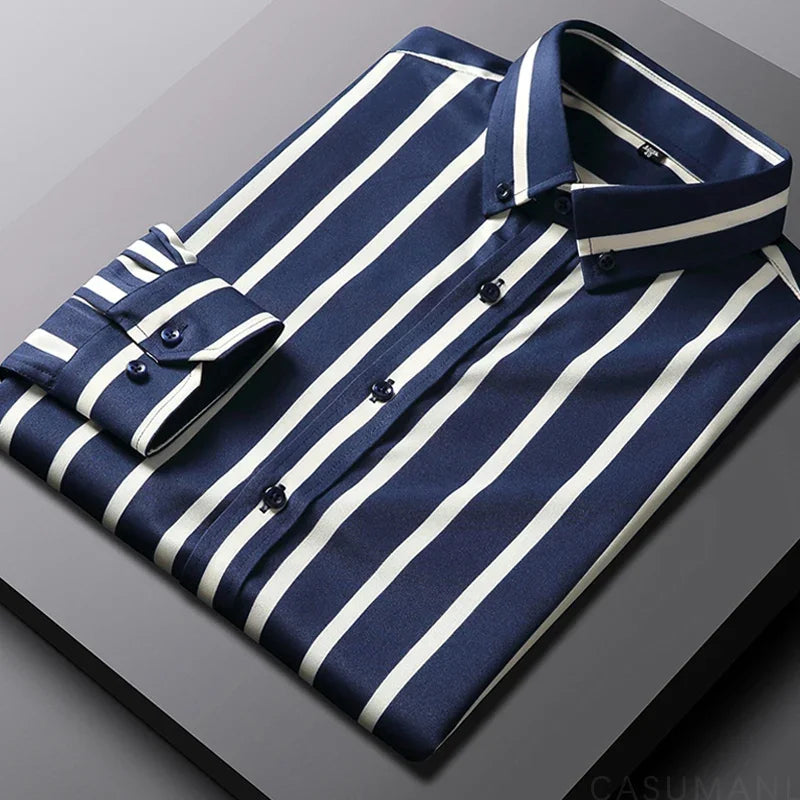 Savrani™ | Camicia Casual a Righe per Uomo