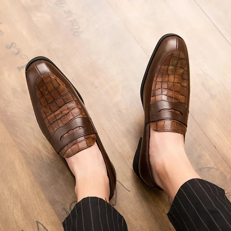 Savrani™ | Mocassini in coccodrillo
