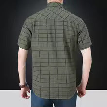 Savrani™ | Camicia elegante a maniche corte a quadri