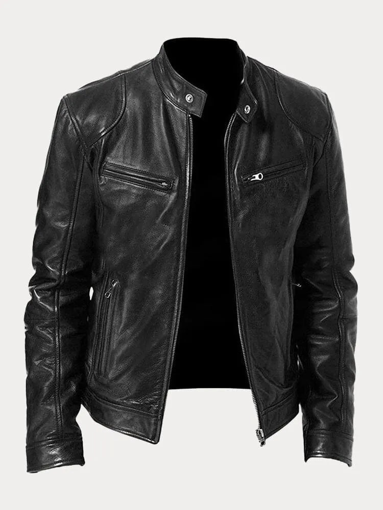 Savrani™ | Giacca casual in pelle