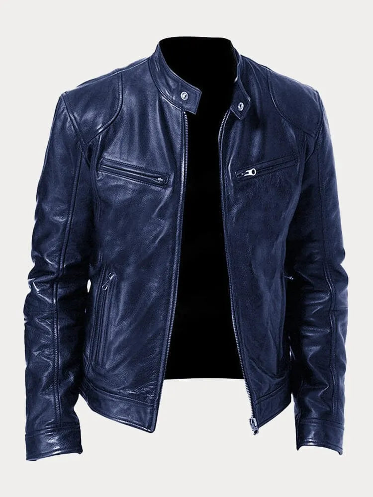 Savrani™ | Giacca casual in pelle