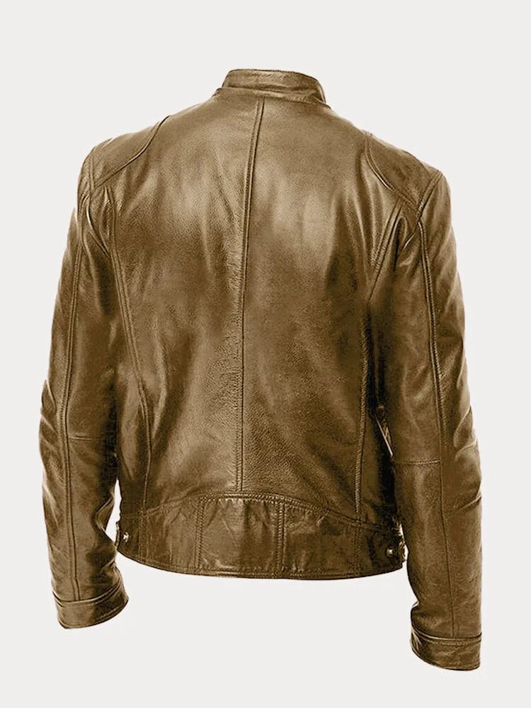 Savrani™ | Giacca casual in pelle