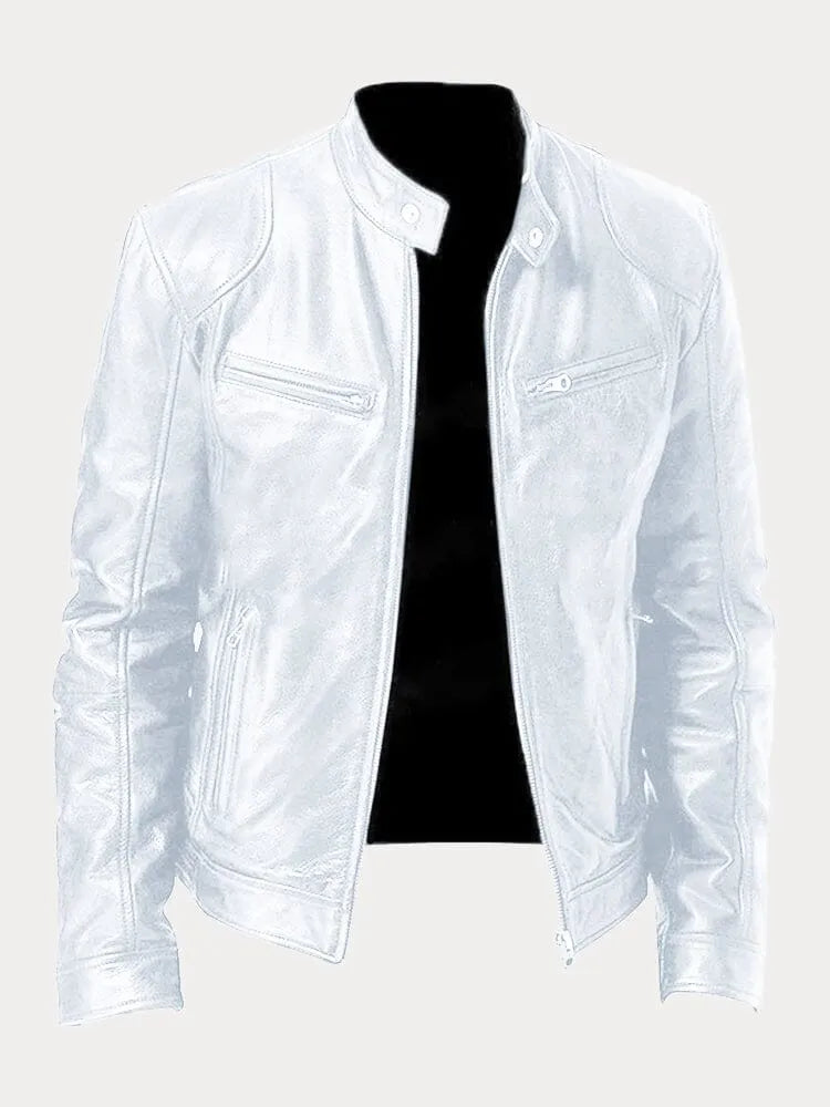 Savrani™ | Giacca casual in pelle