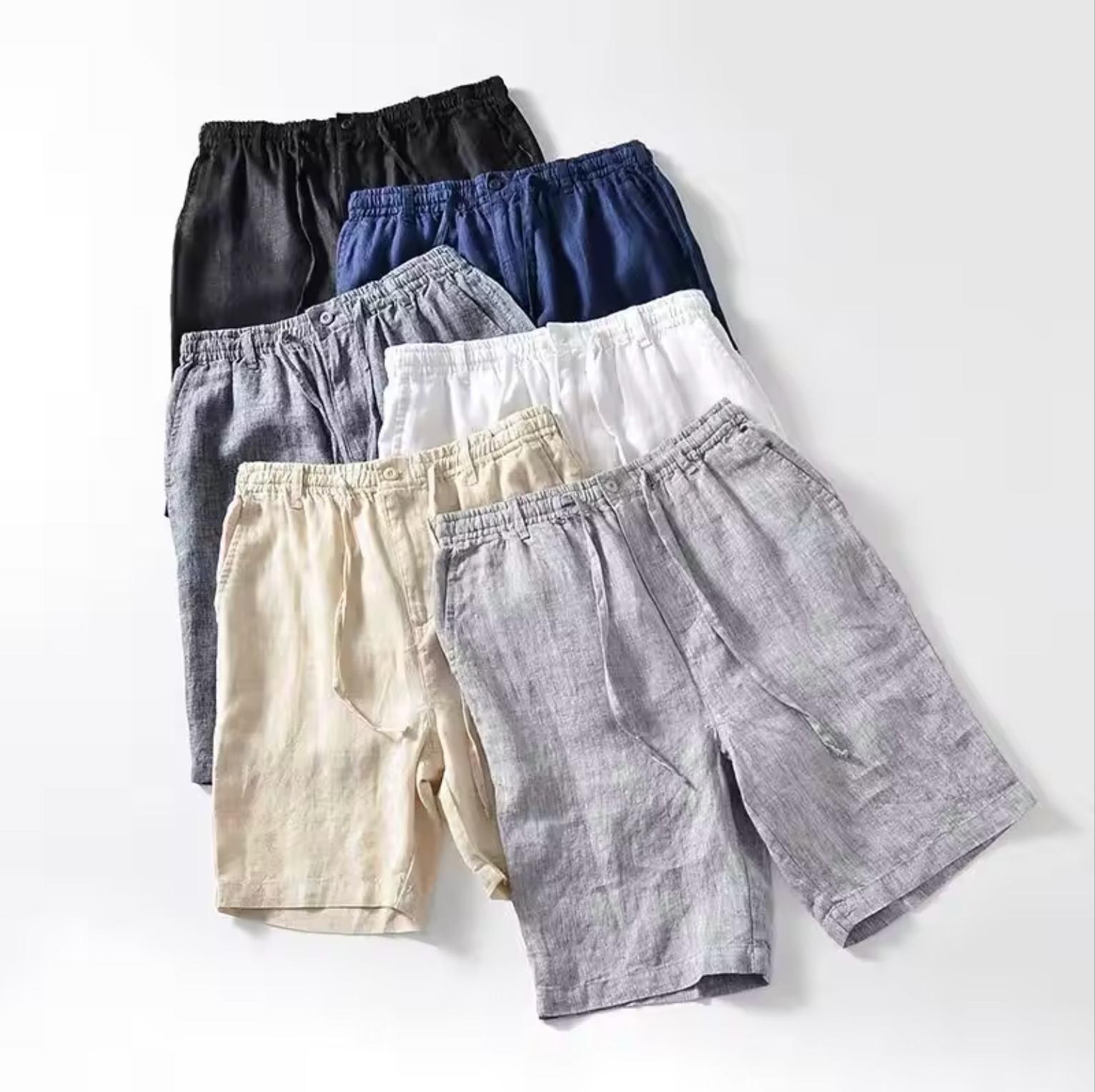 Savrani™ | Pantaloni corti in lino