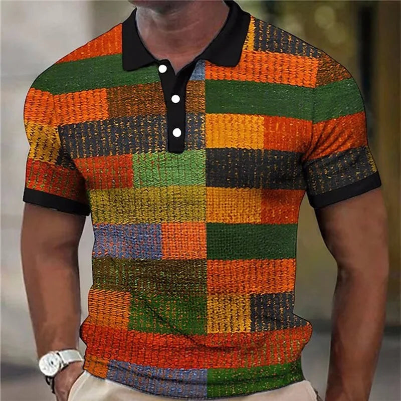 Savrani™ | Polo a righe colorate