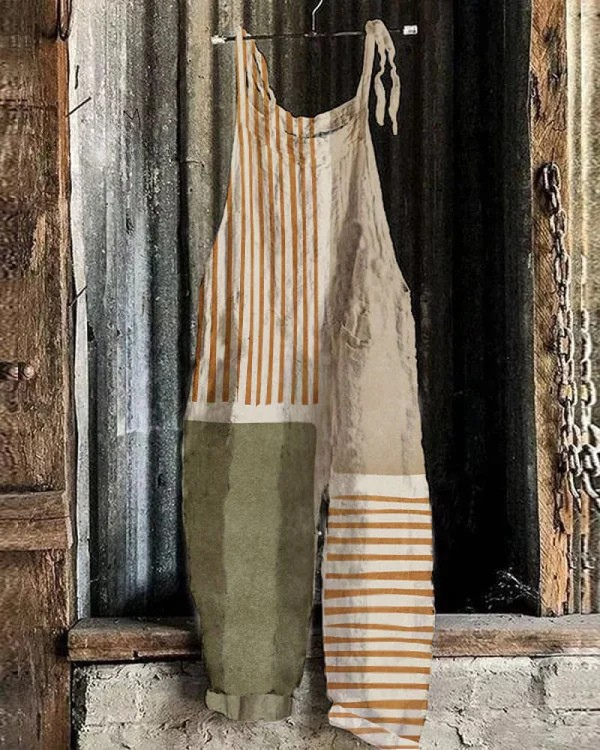 Savrani™ | Tuta Vintage a Gambe Larghe - Stile e Comfort Senza Sforzo per Donne