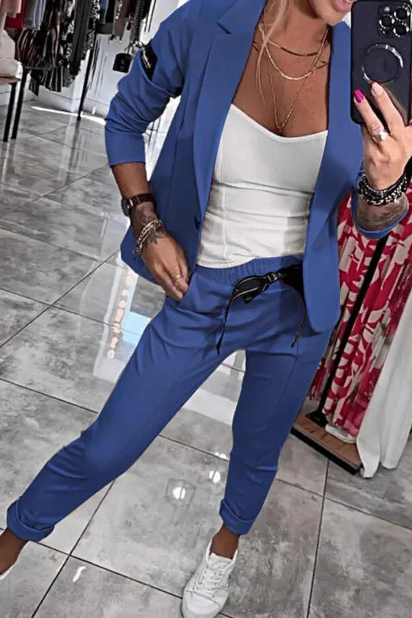 Savrani™ | Set elegante di blazer e pantaloni