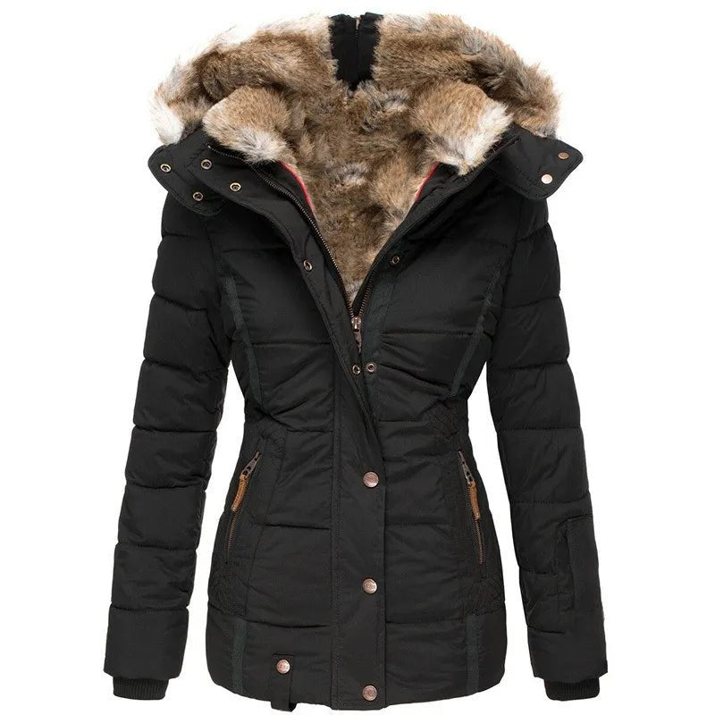 Savrani™ | Cappotto invernale caldo con fodera in pelliccia