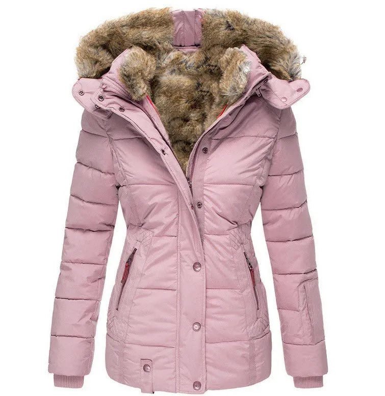 Savrani™ | Cappotto invernale caldo con fodera in pelliccia