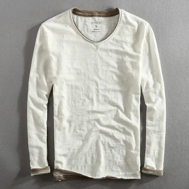 Savrani™ | Camicia in cotone a maniche lunghe