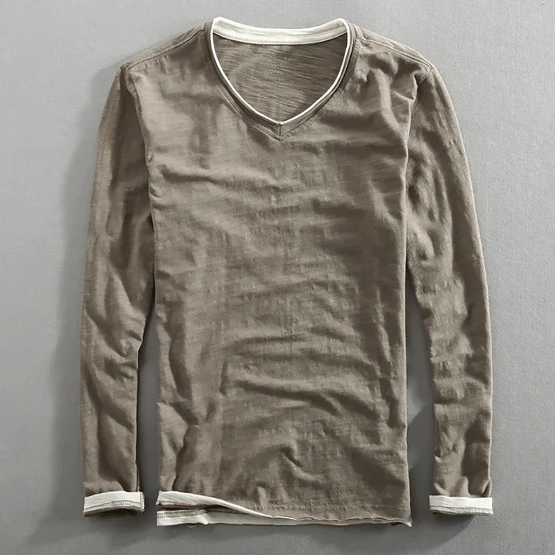 Savrani™ | Camicia in cotone a maniche lunghe