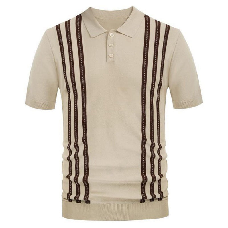 Savrani™ | Polo casual a righe.
