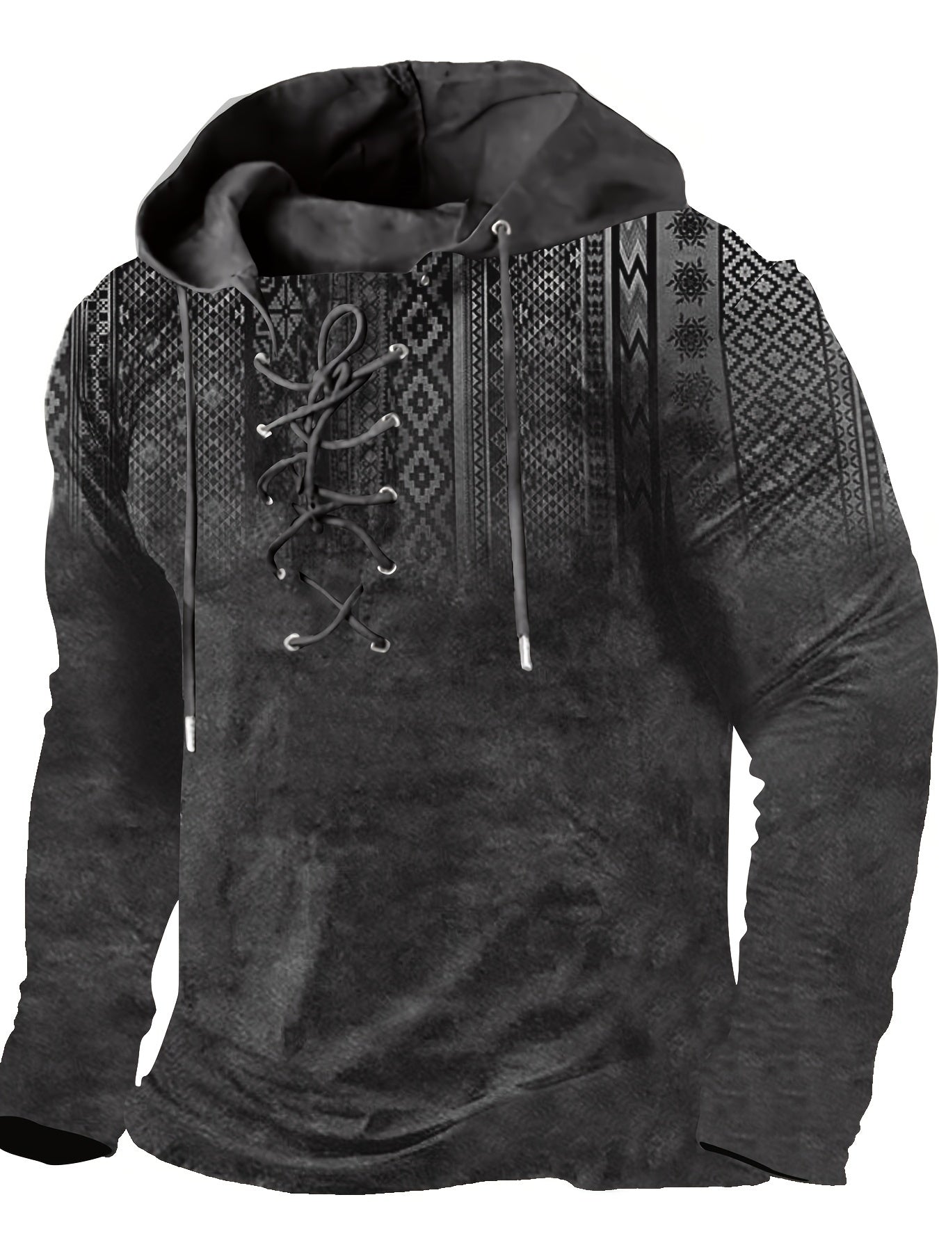 Savrani™ | Felpa casual con cappuccio stampata in 3D