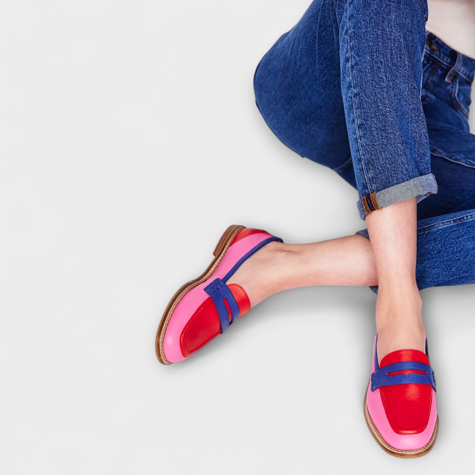 Savrani™ | Patchwork colorato con punta arrotondata