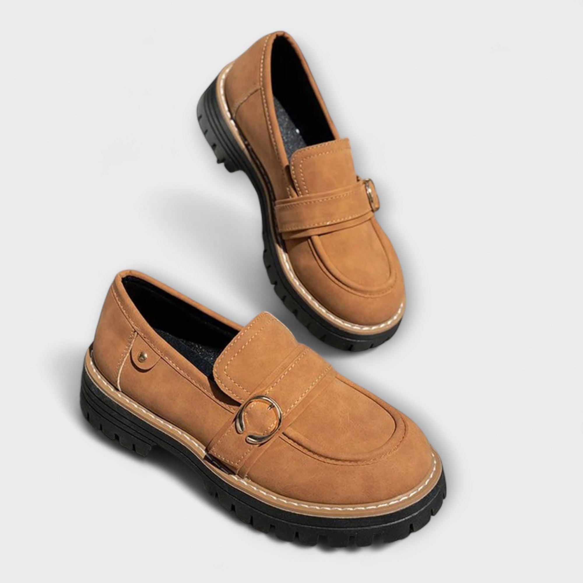 Savrani™ | Mocassini casual con punta arrotondata