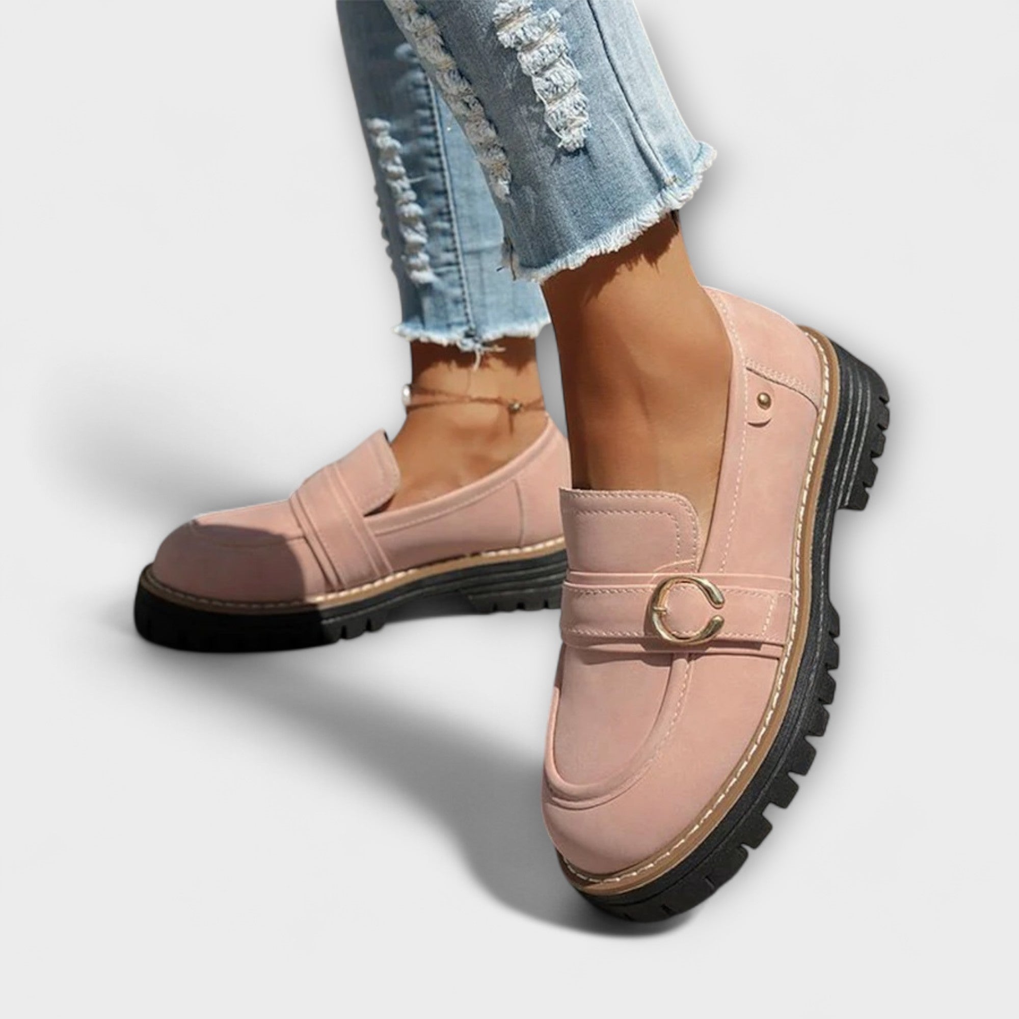 Savrani™ | Mocassini casual con punta arrotondata