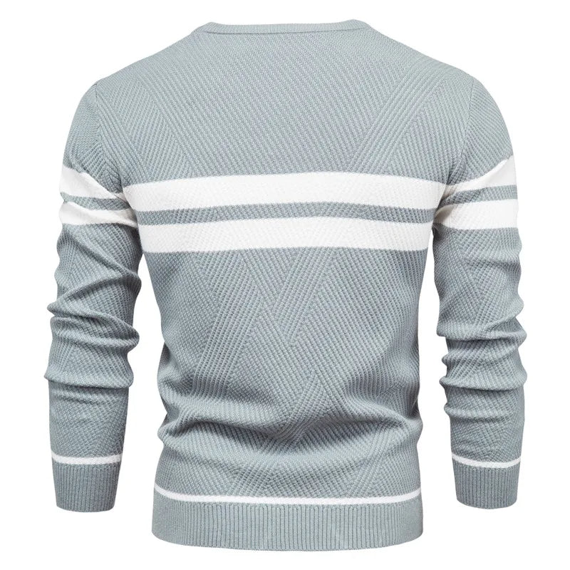 Savrani™ | Maglione patchwork a maniche lunghe