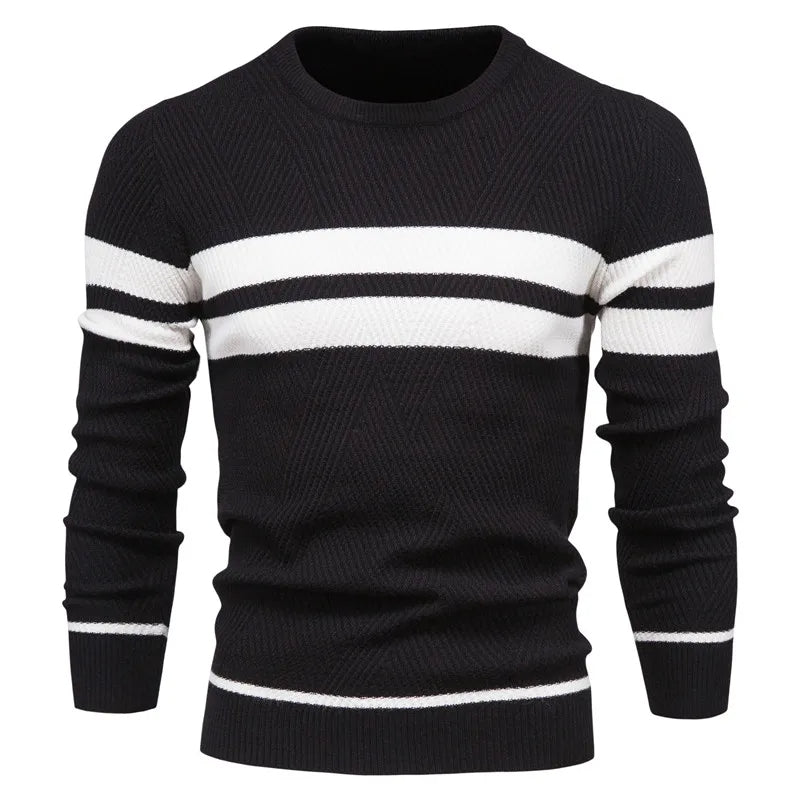 Savrani™ | Maglione patchwork a maniche lunghe