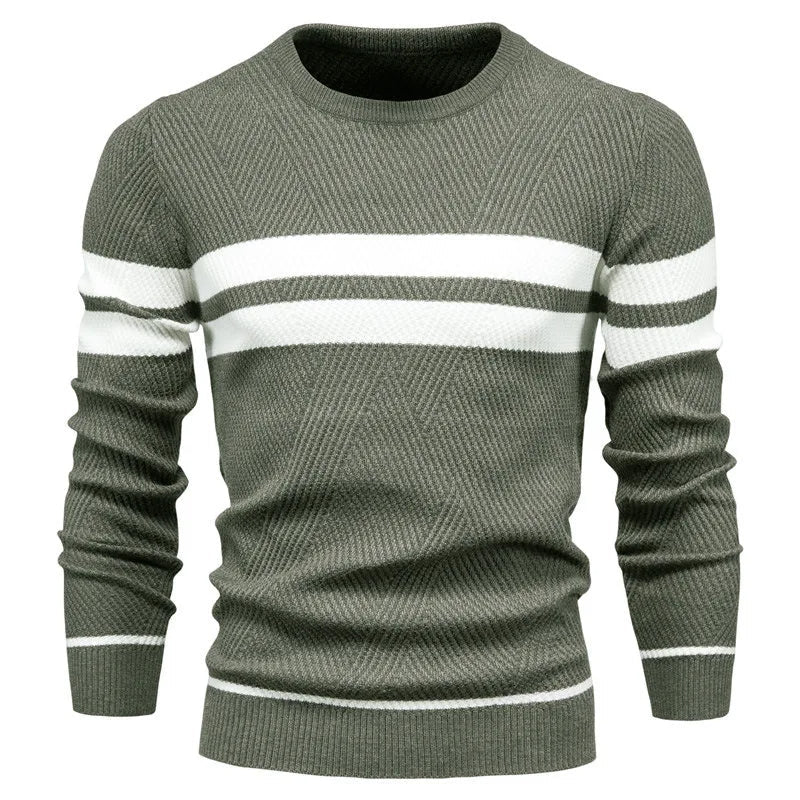 Savrani™ | Maglione patchwork a maniche lunghe