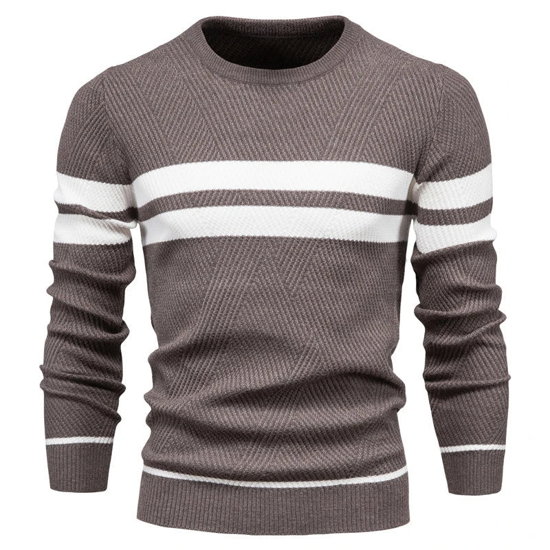 Savrani™ | Maglione patchwork a maniche lunghe