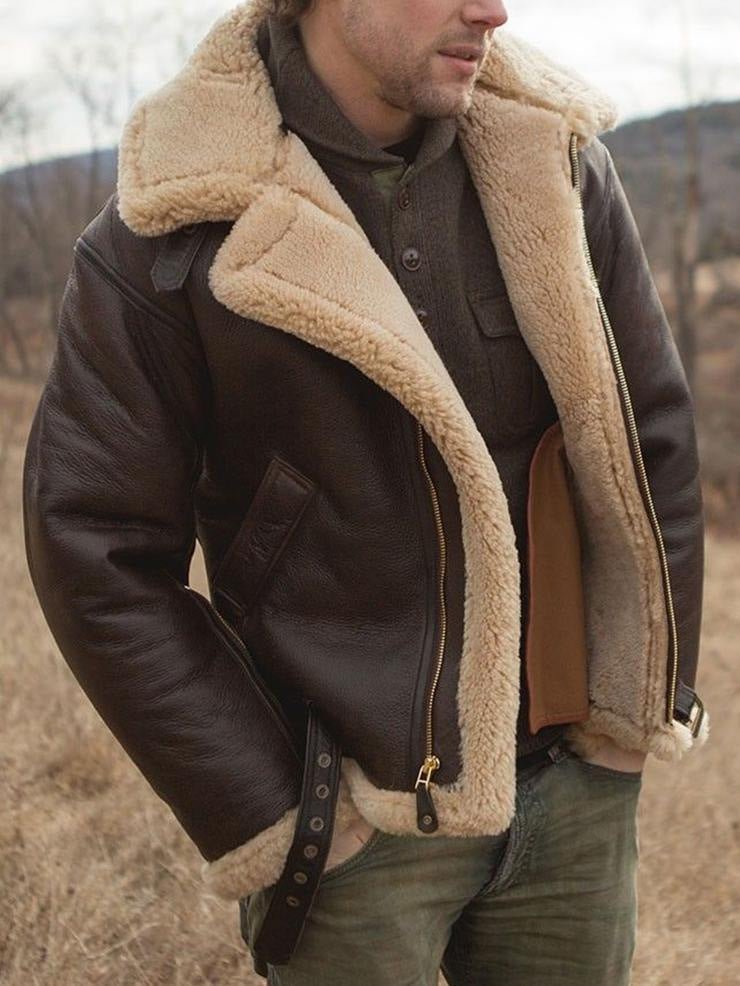Savrani™ | Giacca calda in pelle