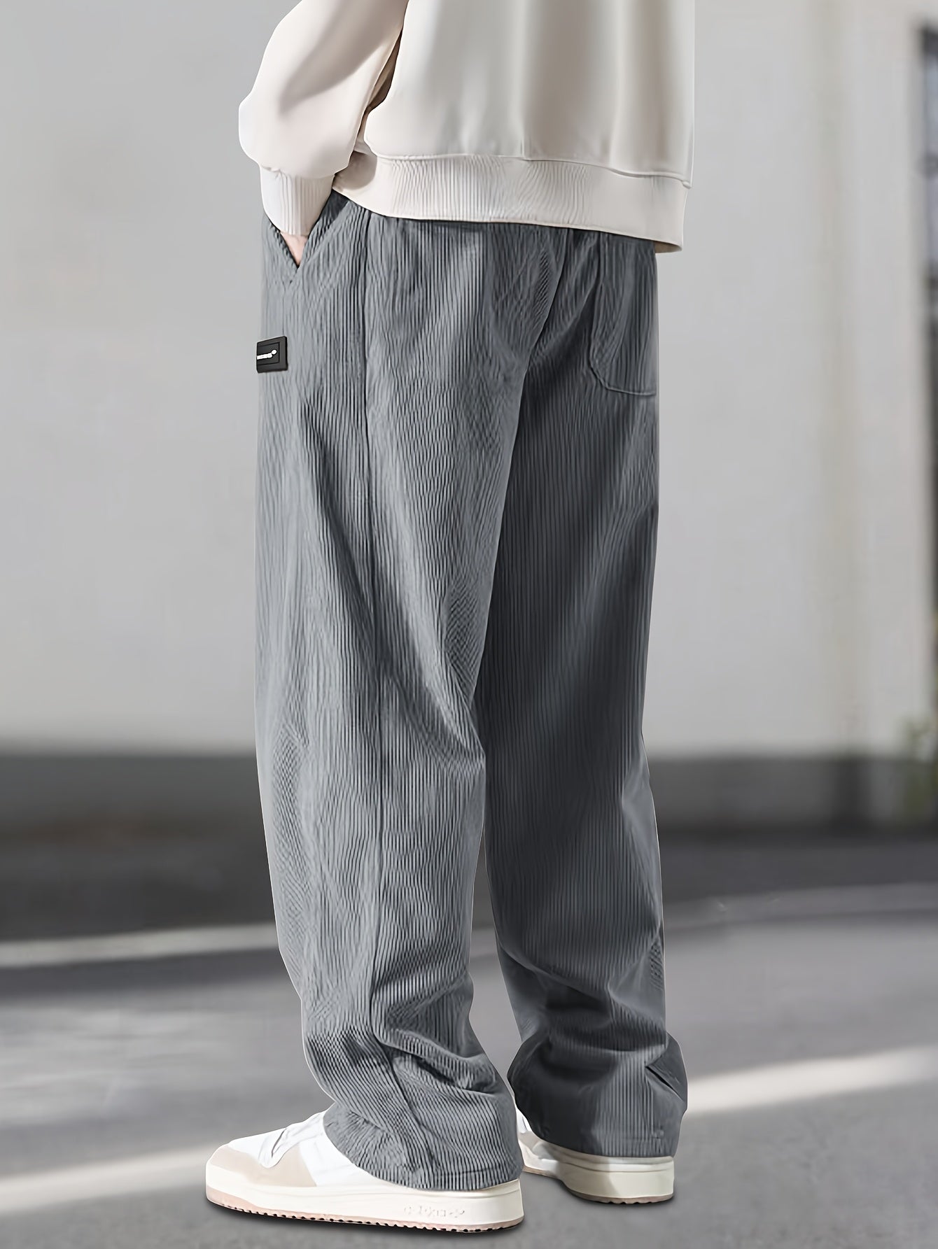 Savrani™ | Pantaloni dritti con coulisse in vita