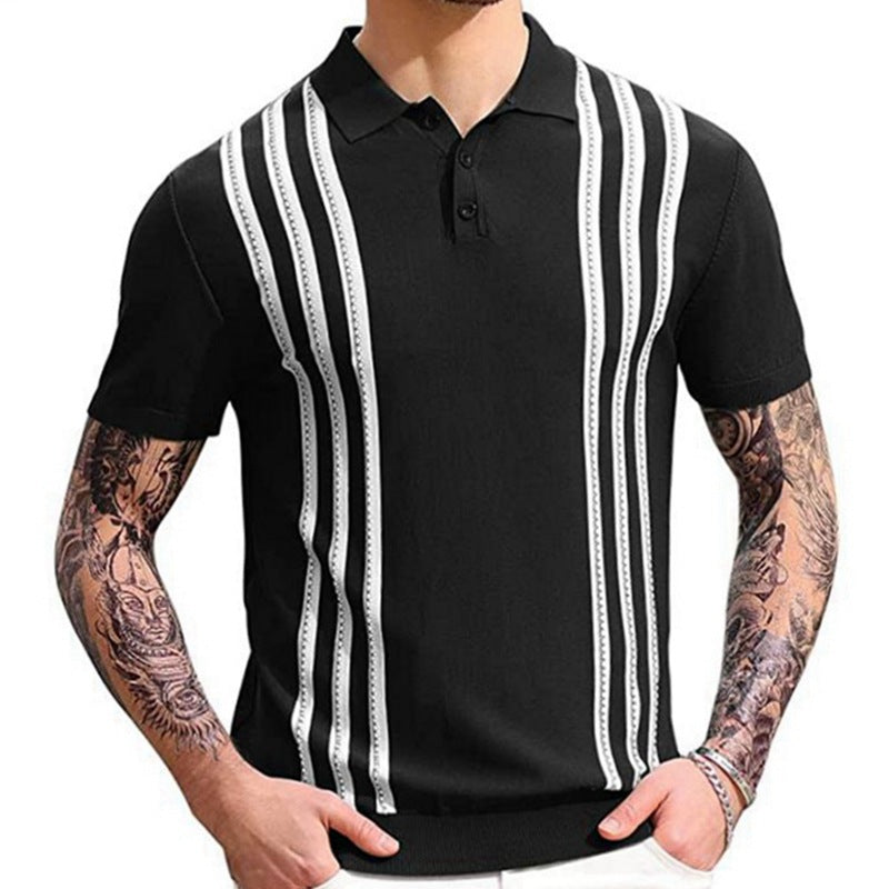 Savrani™ | Polo casual a righe.
