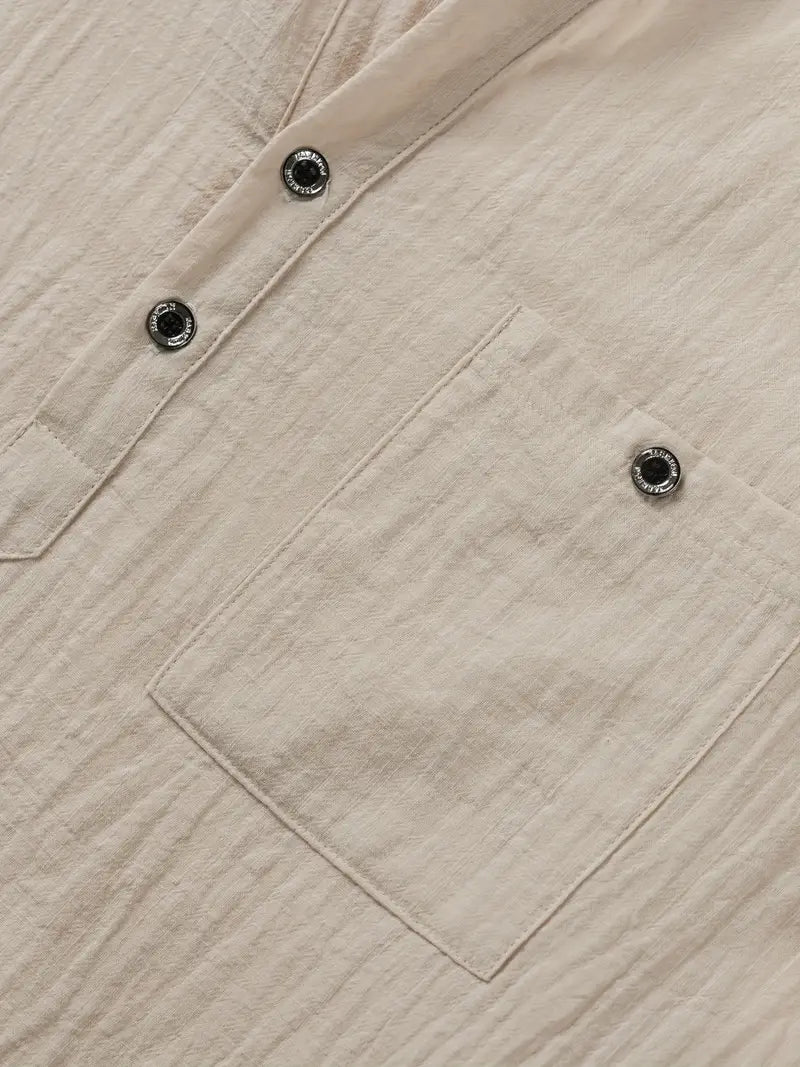 Savrani™ | Camicia elegante a maniche corte