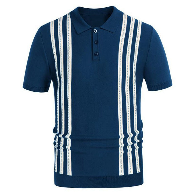 Savrani™ | Polo casual a righe.