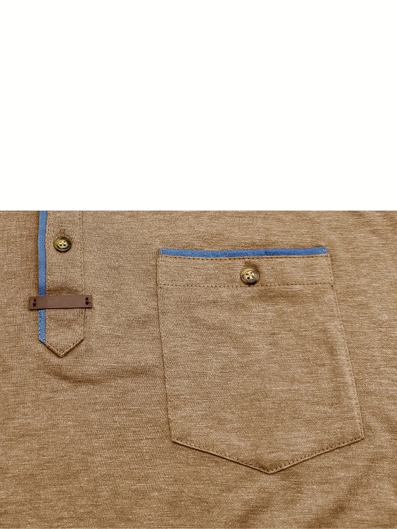Savrani™ | T-shirt elegante con colletto rotondo e tasca