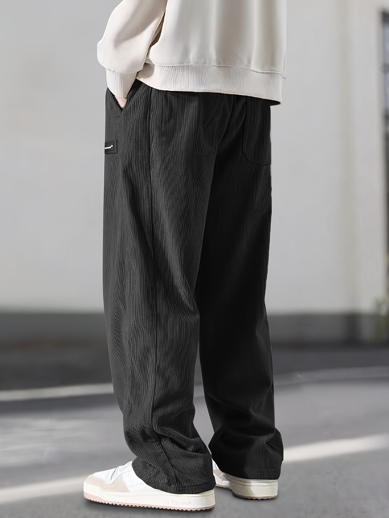 Savrani™ | Pantaloni dritti con coulisse in vita