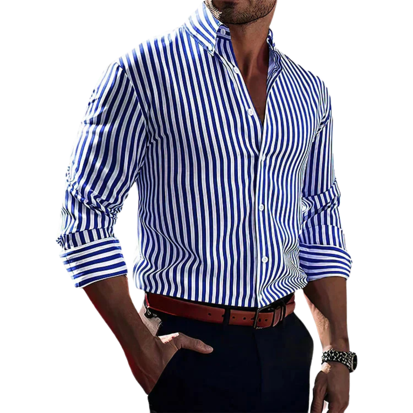 Savrani™ | Camicia Confidence a righe