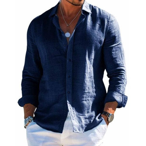 Savrani™ - Camicia elegante in tessuto traspirante