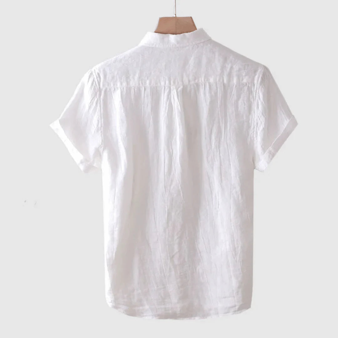Savrani™ | Camicia elegante a maniche corte con bottoni