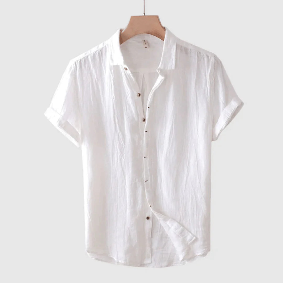 Savrani™ | Camicia elegante a maniche corte con bottoni
