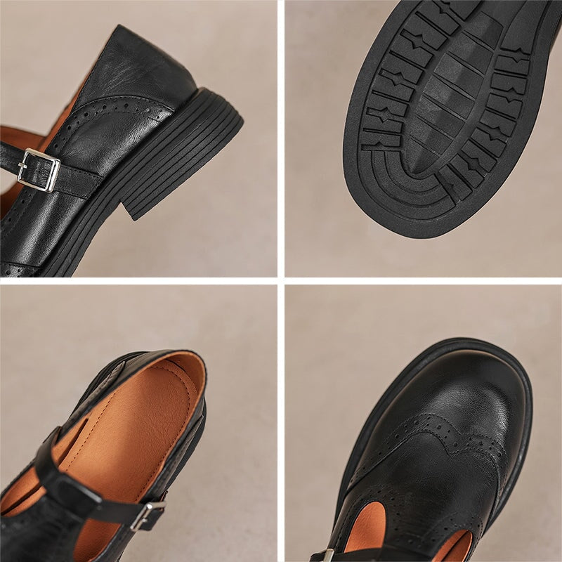 Savrani™ | Eleganti Mary Jane in pelle