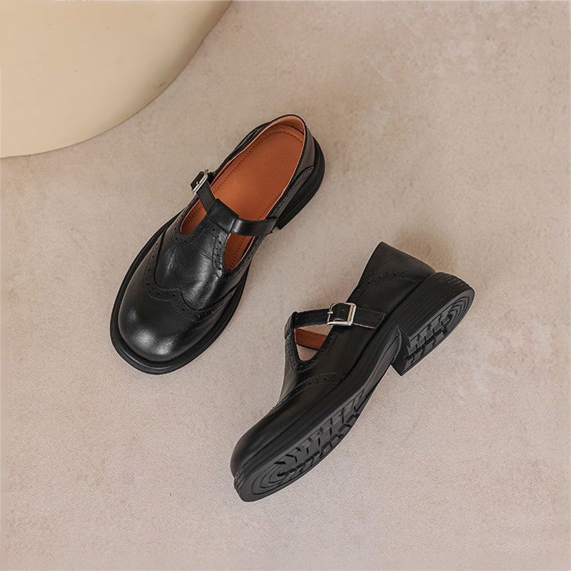 Savrani™ | Eleganti Mary Jane in pelle