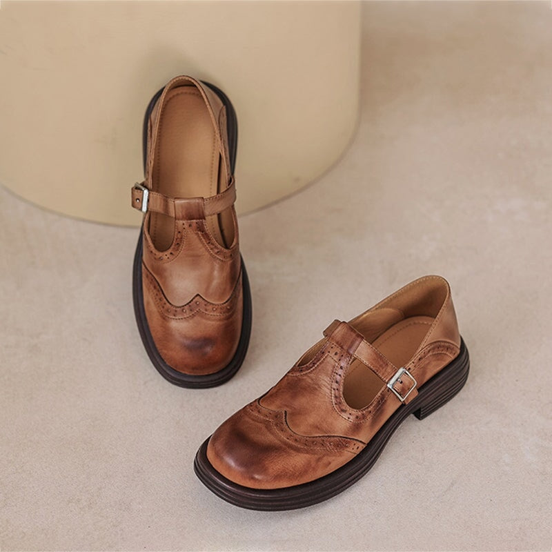 Savrani™ | Eleganti Mary Jane in pelle