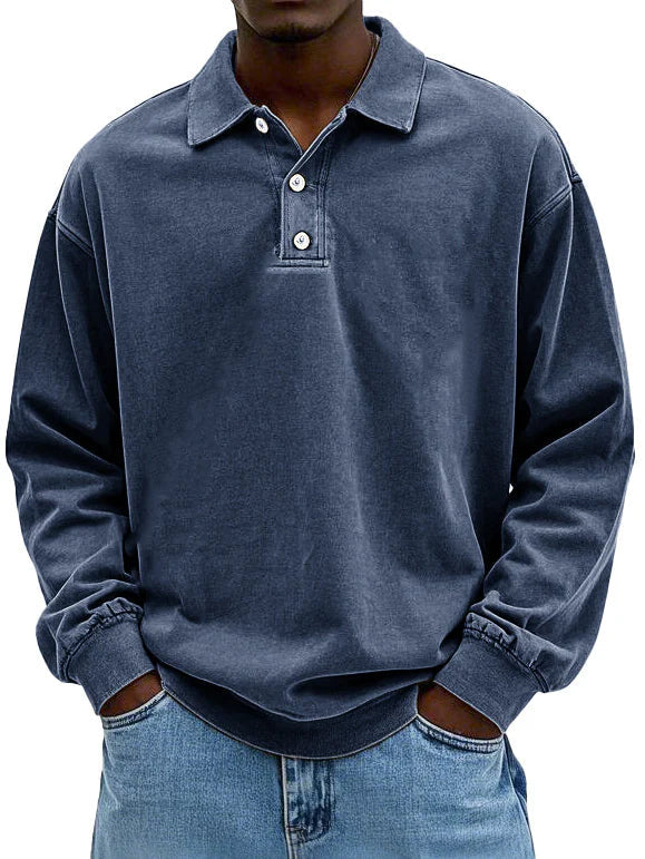 Savrani™ | Camicia a maniche lunghe vintage